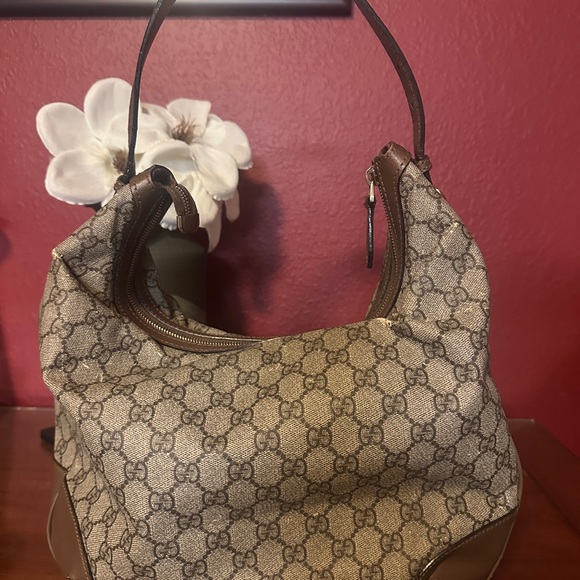 REHAB GUCCI GG MONOGRAM HOBO BAG - Picture 3 of 16